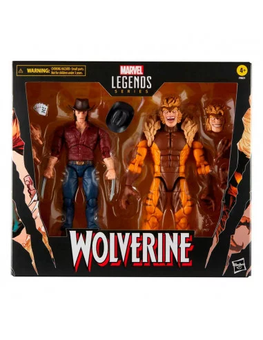 es::Figuras Logan & Sabretooth (Wolverine 50th anniversary) Marvel Legends Hasbro 