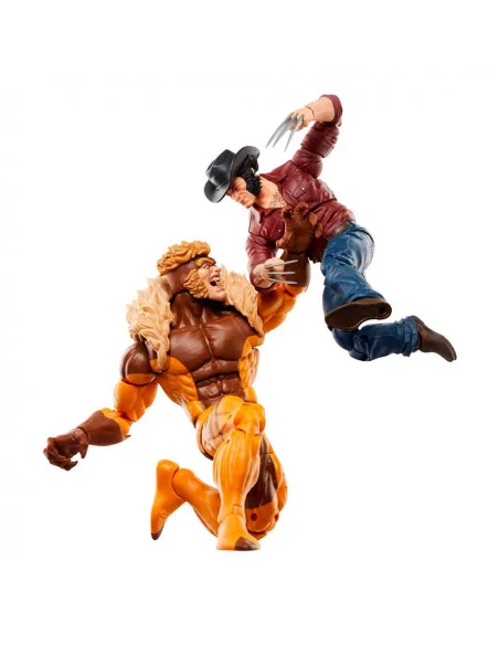 es::Figuras Logan & Sabretooth (Wolverine 50th anniversary) Marvel Legends Hasbro 