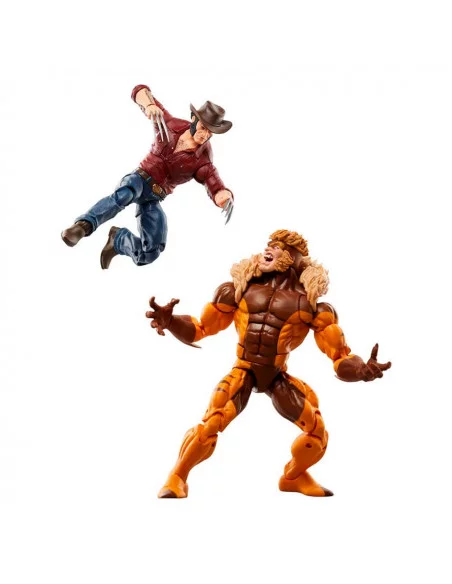 es::Figuras Logan & Sabretooth (Wolverine 50th anniversary) Marvel Legends Hasbro 