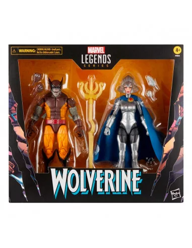 es::Figuras Wolverine Brood & Lilandra (Wolverine 50th anniversary) Marvel Legends Hasbro 