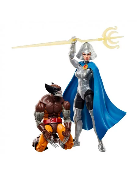 es::Figuras Wolverine Brood & Lilandra (Wolverine 50th anniversary) Marvel Legends Hasbro 