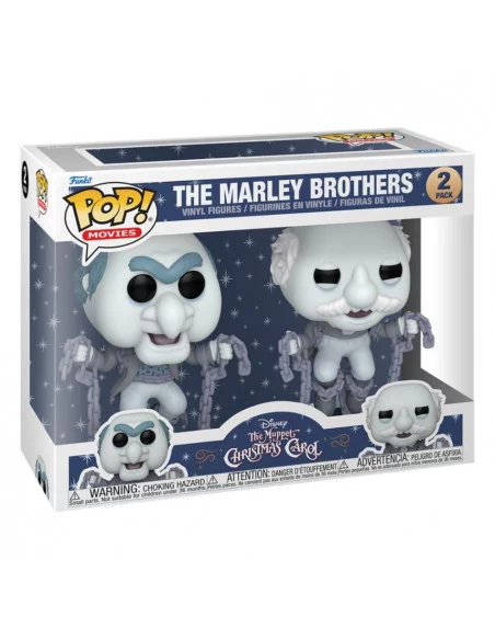 es::The Muppet Christmas Carol Pack de 2 Funko POP! Marley Brothers 9 cm