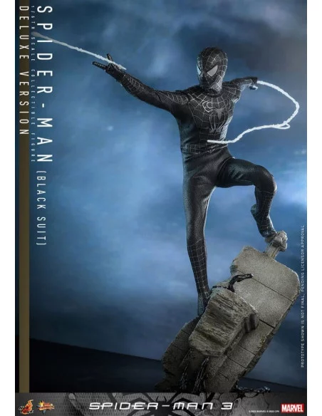 es::Figura Spider-Man (Black Suit) (Deluxe Version) 1/6 (Spider-Man 3) Hot Toys