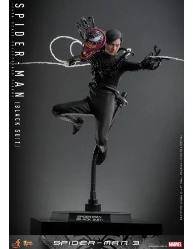 es::Figura Spider-Man (Black Suit) 1/6 (Spider-Man 3) Hot Toys
