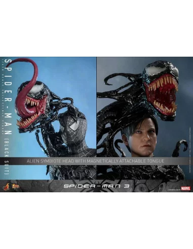 es::Figura Spider-Man (Black Suit) 1/6 (Spider-Man 3) Hot Toys
