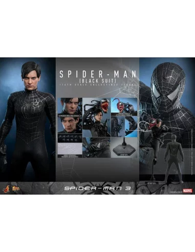 es::Figura Spider-Man (Black Suit) 1/6 (Spider-Man 3) Hot Toys