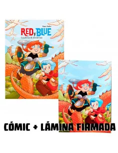 es::Red y Blue: Cazadoras de monstruos (Con lámina firmada por Sara Soler)