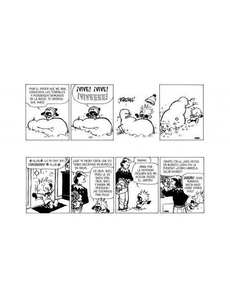 es::Calvin y Hobbes. El ataque de los monstruosos mun~ecos de nieve mutantes