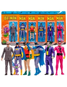 es::DC Retro The New Adventures of Batman Wave 9 Bundle (6 Figuras McFarlane Toys)