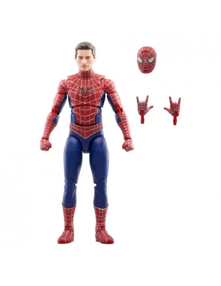 es::EMBALAJE DAÑADO No Way Home Marvel Legends Figura Friendly Neighborhood Spider-Man (Tobey Maguire) 15 cm