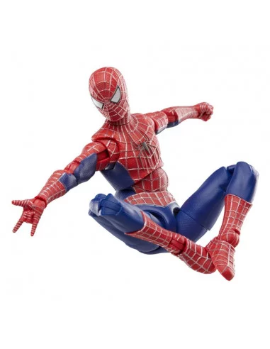 es::EMBALAJE DAÑADO No Way Home Marvel Legends Figura Friendly Neighborhood Spider-Man (Tobey Maguire) 15 cm