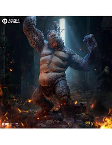 Estatua Troll and Legolas El Señor de los...