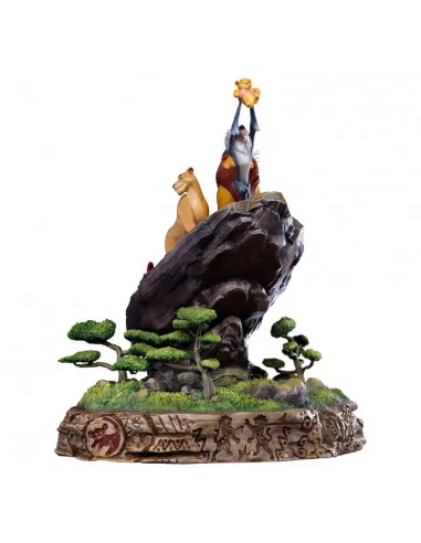 Estatua El rey león Deluxe (Disney) Iron Studios