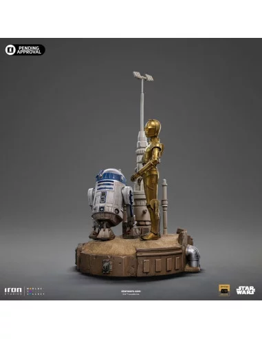 Estatua C-3PO & R2D2 Deluxe Star Wars Iron Studios