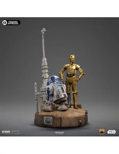Estatua C-3PO & R2D2 Deluxe Star Wars Iron Studios