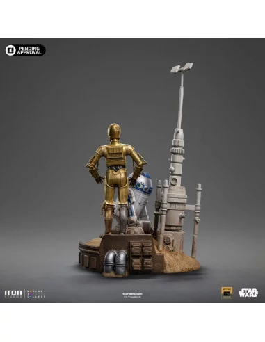 Estatua C-3PO & R2D2 Deluxe Star Wars Iron Studios