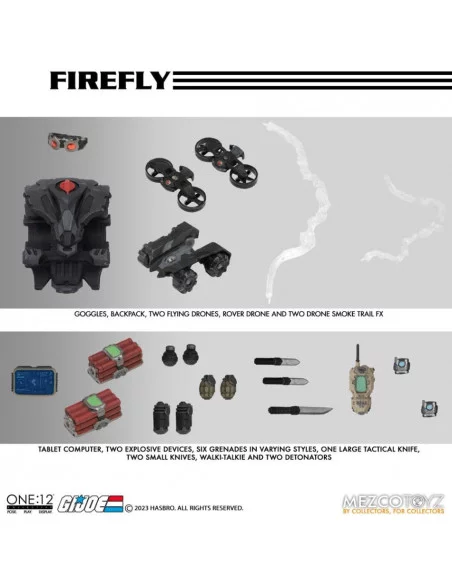 es::G.I. Joe Figura 1/12 Firefly 17 cm