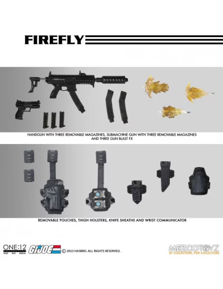 es::G.I. Joe Figura 1/12 Firefly 17 cm