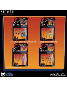 es::Set 4 Figuras Batman: The Animated Series 5 Points Mezco