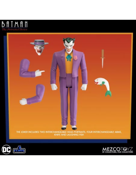 es::Set 4 Figuras Batman: The Animated Series 5 Points Mezco