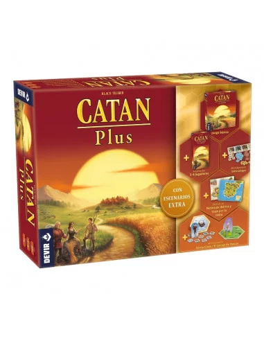 es::Catan Plus (Edición 2023) - Juego de mesa