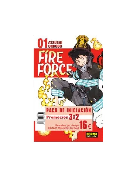es::Fire Force (Pack de iniciación 01 + 02 + 03)