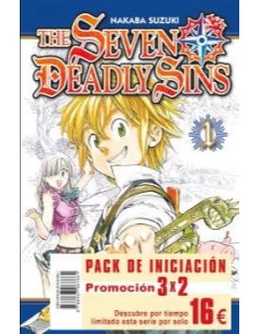 es::The seven deadly sins (Pack de iniciación 01 + 02 + 03)
