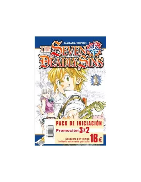 es::The seven deadly sins (Pack de iniciación 01 + 02 + 03)