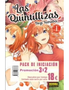 es::Las Quintillizas (Pack de iniciación 01 + 02 + 03)