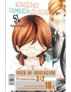 es::Kageno también quiere disfrutar de la juventud (Pack de iniciación 01 + 02 + 03)
