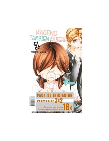es::Kageno también quiere disfrutar de la juventud (Pack de iniciación 01 + 02 + 03)