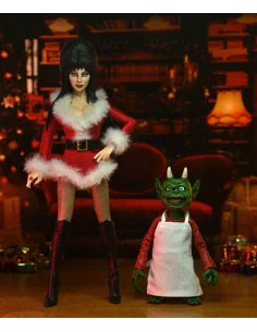 es::Elvira, Mistress of the Dark Figura Very Scary Xmas Elvira 20 cm