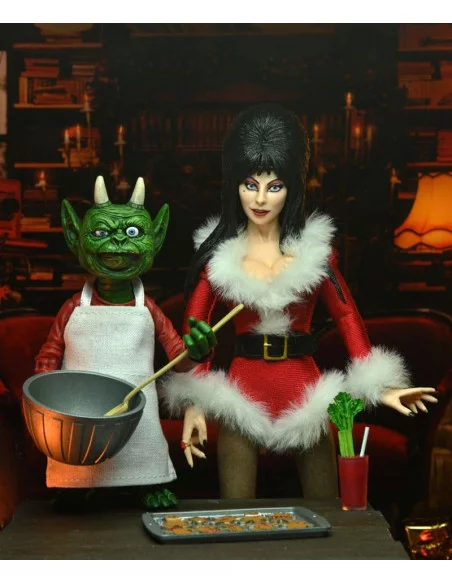 es::Elvira, Mistress of the Dark Figura Very Scary Xmas Elvira 20 cm