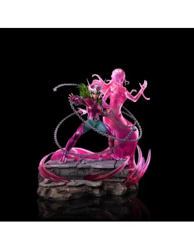es::Estatua Andromeda Shun Deluxe Version Saint Seiya Iron Studios