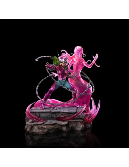 es::Estatua Andromeda Shun Deluxe Version Saint Seiya Iron Studios