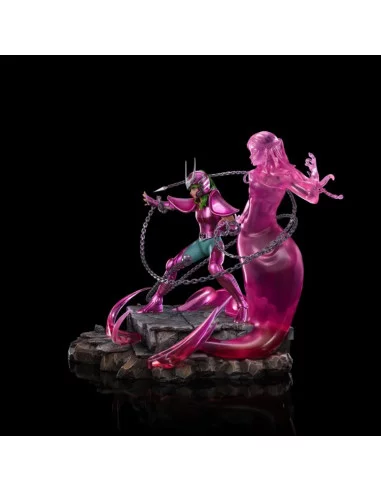 es::Estatua Andromeda Shun Deluxe Version Saint Seiya Iron Studios