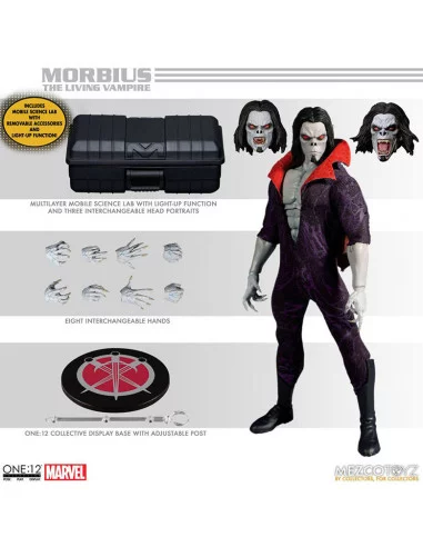 es::Marvel Universe Figura 1/12 Morbius con luz One:12 Collective 17 cm