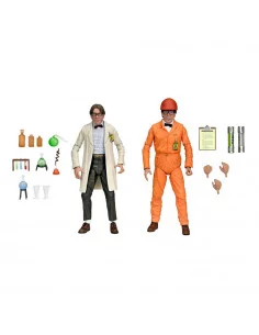 es::Pack 2 Figuras Lab Coat Professor Perry and Hazmat Suit Professor Perry (TMNT II Movie) Neca