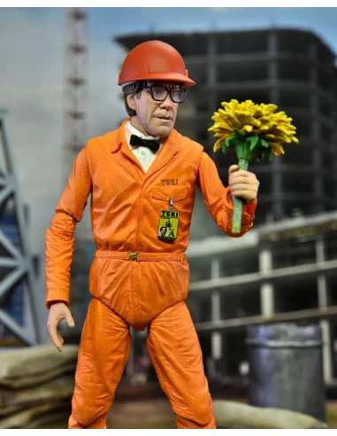 es::Pack 2 Figuras Lab Coat Professor Perry and Hazmat Suit Professor Perry (TMNT II Movie) Neca