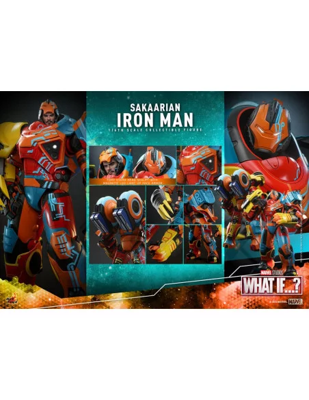 es::Figura Sakaarian Iron Man (What If...?) Hot Toys