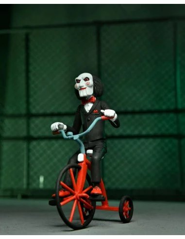 es::Saw Toony Terrors Figuras Jigsaw Killer & Billy Tricycle Boxed Set 15 cm
