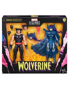 es::Figuras Wolverine & Psylocke (Wolverine 50th anniversary) Marvel Legends Hasbro 