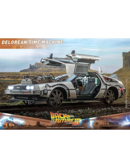 es::Vehículo DeLorean Time Machine Regreso al Futuro III Hot Toys