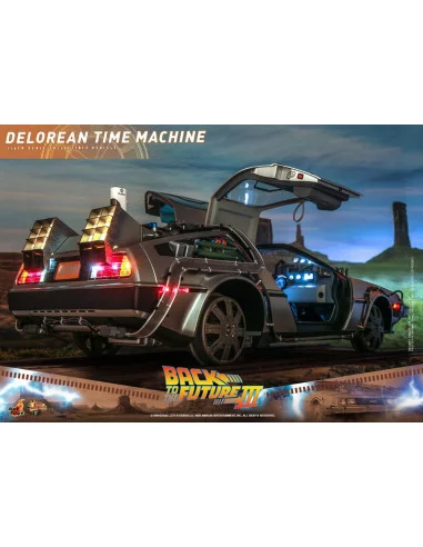 es::Vehículo DeLorean Time Machine Regreso al Futuro III Hot Toys