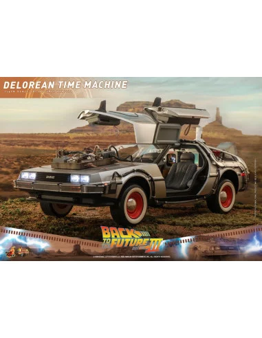 es::Vehículo DeLorean Time Machine Regreso al Futuro III Hot Toys