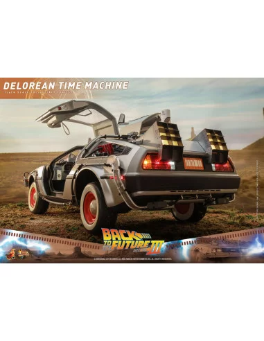 es::Vehículo DeLorean Time Machine Regreso al Futuro III Hot Toys