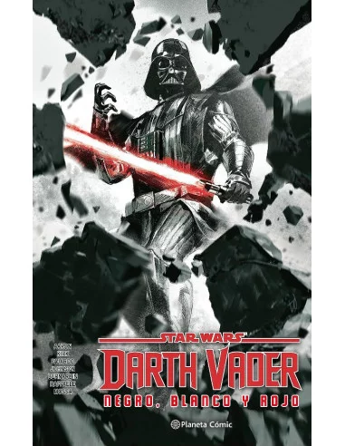 es::Star Wars Darth Vader: Blanco, negro y rojo