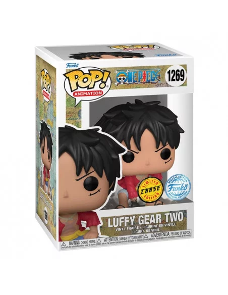es::Funko POP! CHASE Luffy Gear Two One Piece