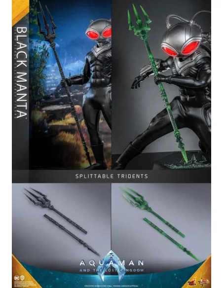 es::Figura Black Manta Aquaman y el Reino Perdido Hot Toys