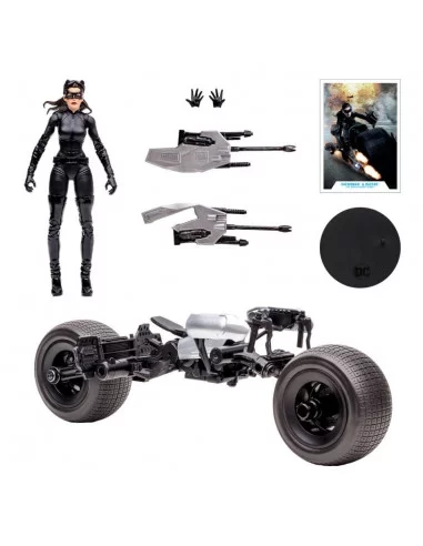 es::Vehículo Batpod with Catwoman (The Dark Knight Rises) Mcfarlane Toys
